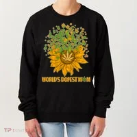 World's Dopest Mom Sunflower Women's Sweatshirt thumb 0