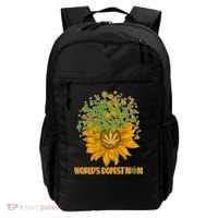 World's Dopest Mom Sunflower Backpack thumb 0