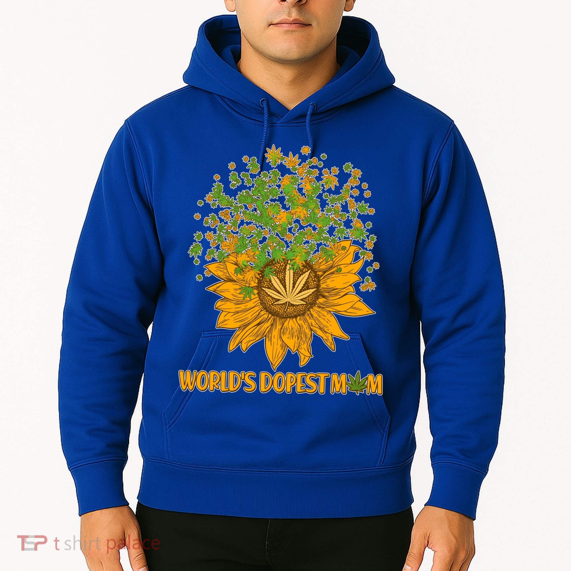 World's Dopest Mom Sunflower Hoodie