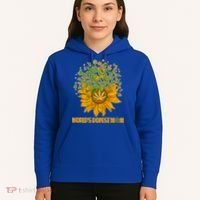 World's Dopest Mom Sunflower Hoodie thumb 5
