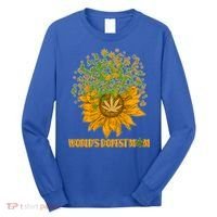 World's Dopest Mom Sunflower Long Sleeve Shirt thumb 0