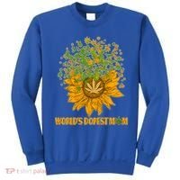 World's Dopest Mom Sunflower Sweatshirt thumb 0