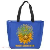World's Dopest Mom Sunflower Tote Bag thumb 0
