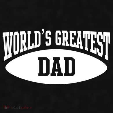 World's Greatest Dad Ladies PosiCharge Tri-Blend Wicking Tank