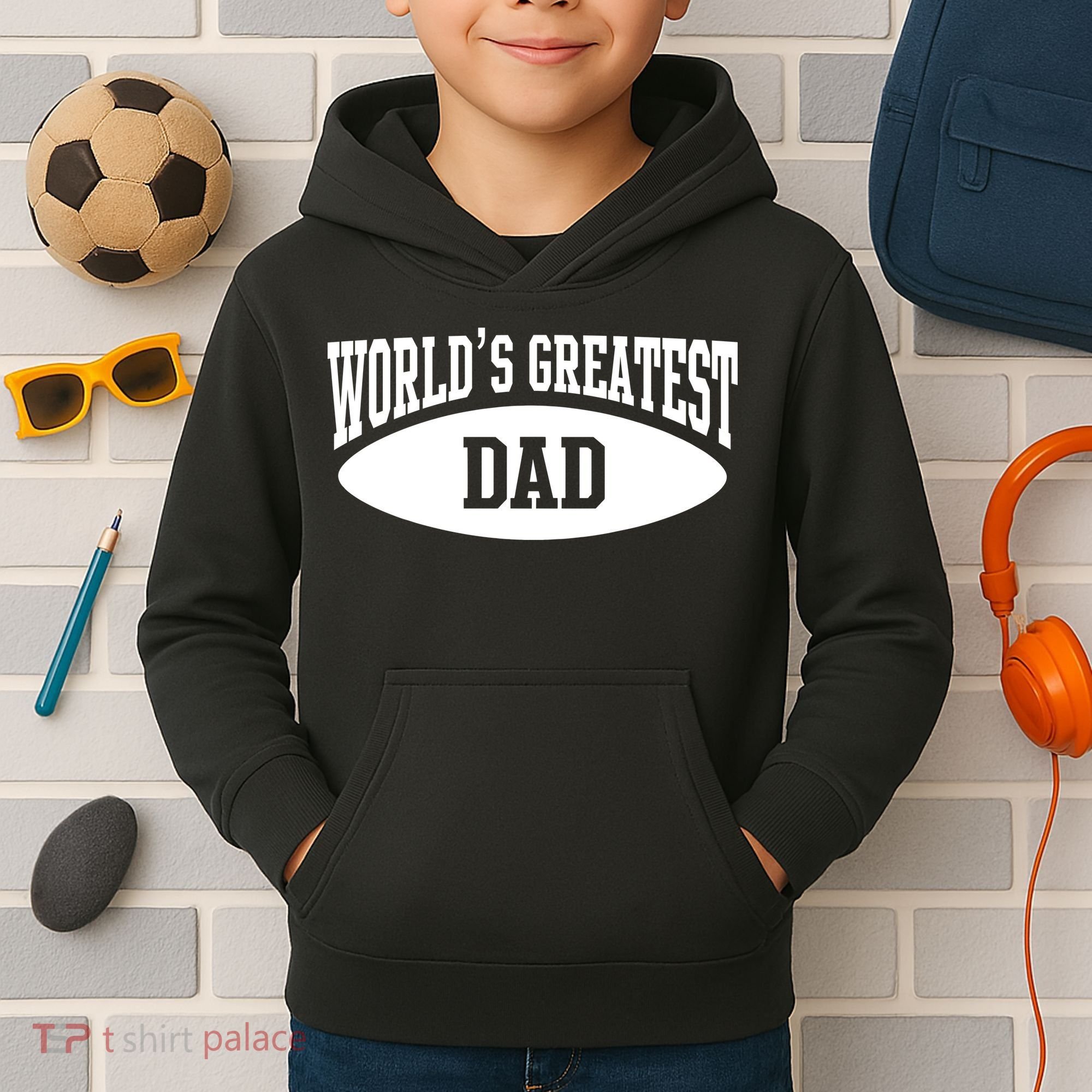 World's Greatest Dad Kids Hoodie