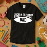World's Greatest Dad Kids T-Shirt thumb 3