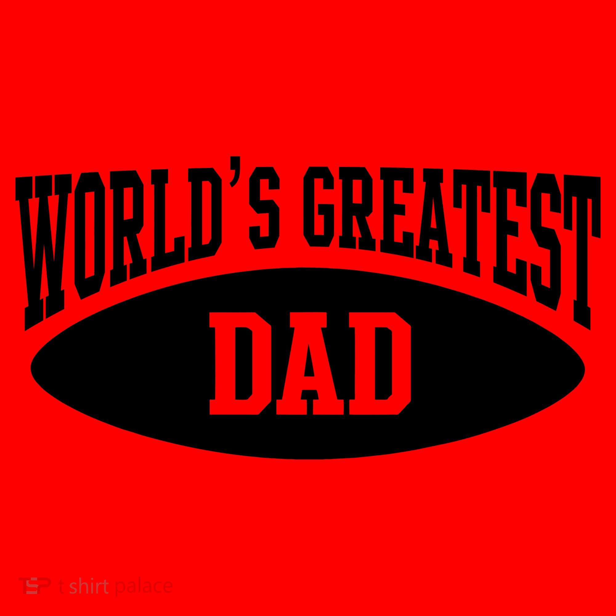 World's Greatest Dad Santa Hat