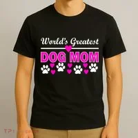 World's Greatest Dog Mom T-Shirt thumb 3