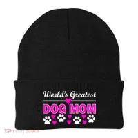 World's Greatest Dog Mom Beanie thumb 0