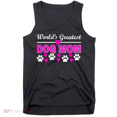 World's Greatest Dog Mom Tank Top
