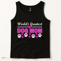 World's Greatest Dog Mom Tank Top thumb 2