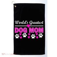 World's Greatest Dog Mom Golf Towel thumb 0