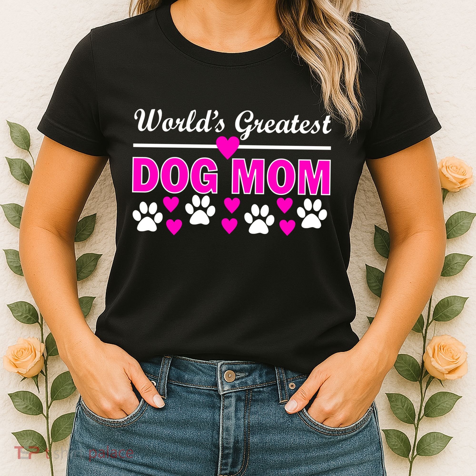 World's Greatest Dog Mom Women's T-Shirt