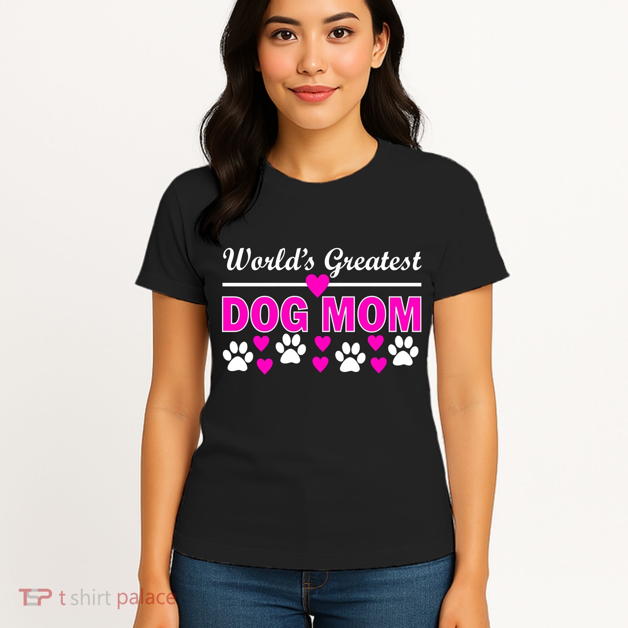 World's Greatest Dog Mom Women's T-Shirt