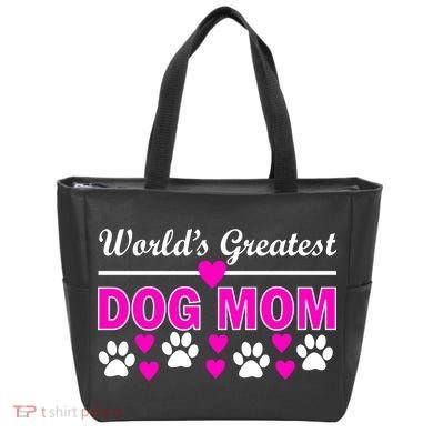 World's Greatest Dog Mom Tote Bag