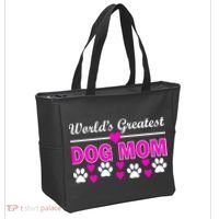 World's Greatest Dog Mom Tote Bag thumb 2