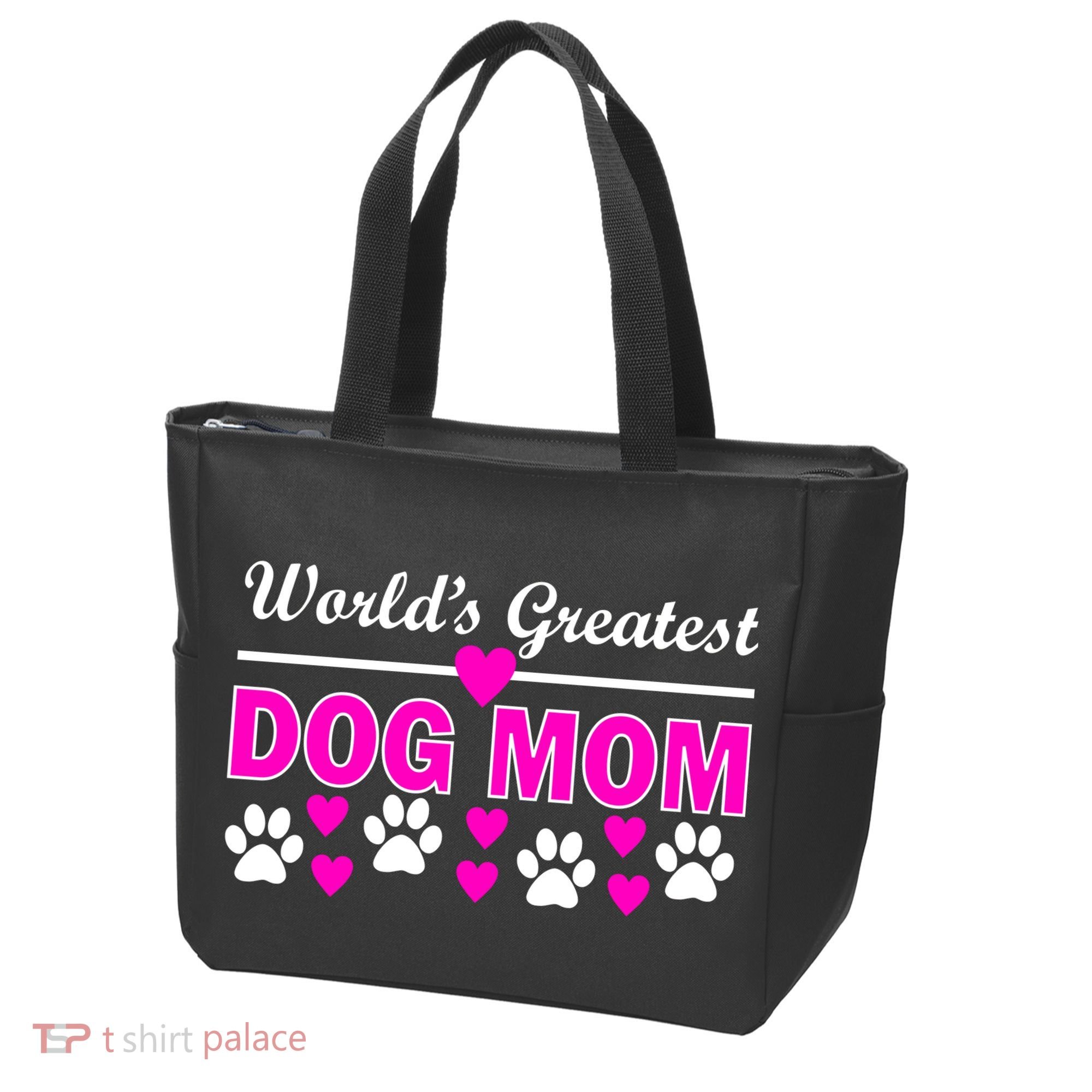 World's Greatest Dog Mom Tote Bag