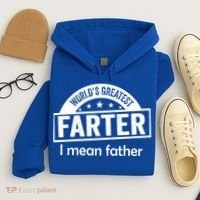 Worlds Greatest Farter Funny Father Dad Hoodie thumb 4