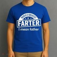 Worlds Greatest Farter Funny Father Dad T-Shirt thumb 3