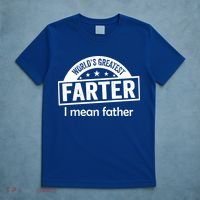 Worlds Greatest Farter Funny Father Dad T-Shirt thumb 5