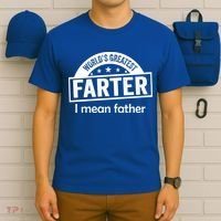 Worlds Greatest Farter Funny Father Dad T-Shirt thumb 6