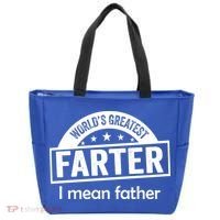 Worlds Greatest Farter Funny Father Dad Tote Bag thumb 0