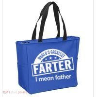 Worlds Greatest Farter Funny Father Dad Tote Bag thumb 2