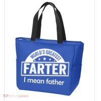 Worlds Greatest Farter Funny Father Dad Tote Bag thumb 3