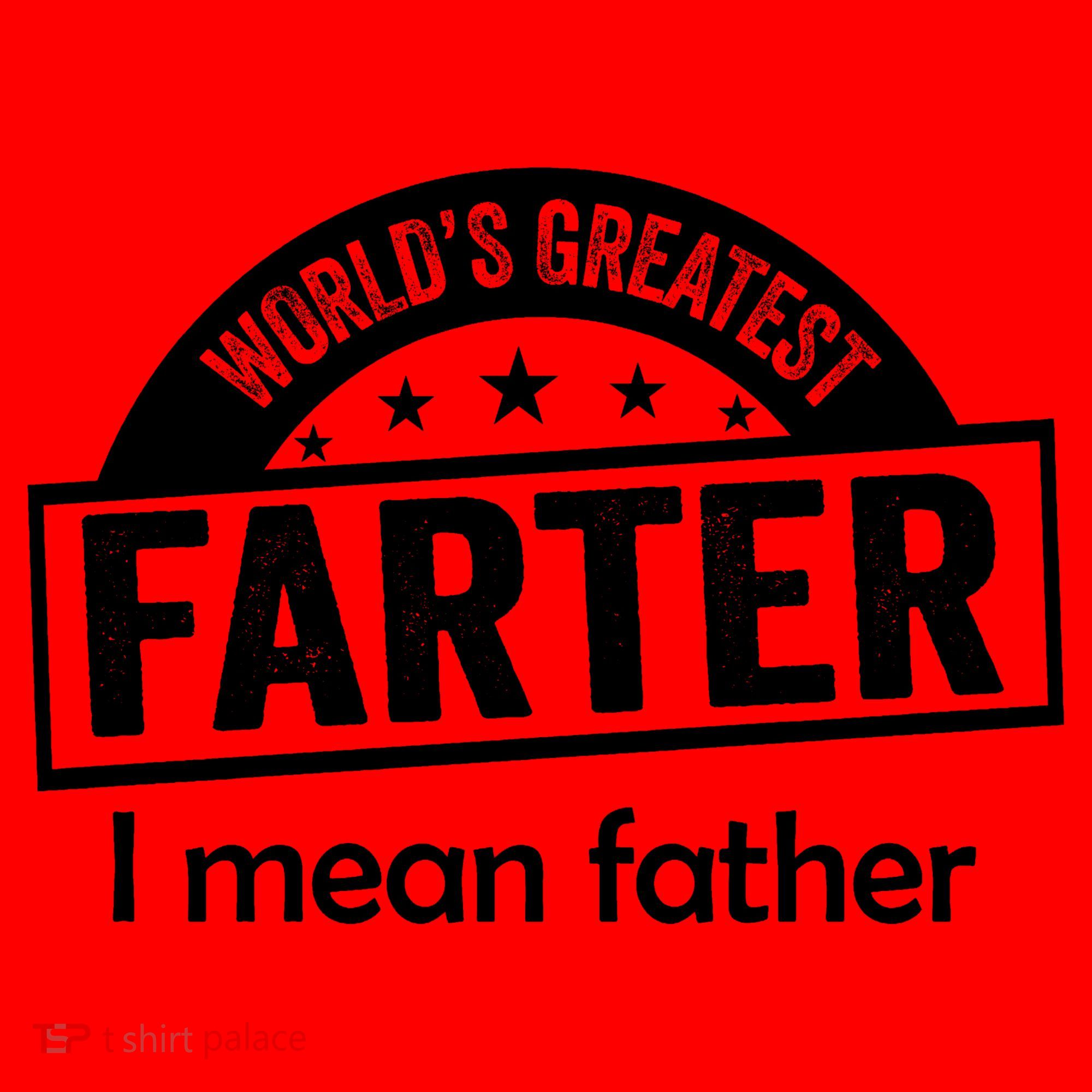 Worlds Greatest Farter Funny Father Dad Santa Hat