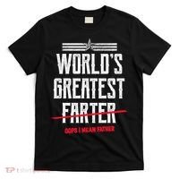 World's Greatest Farter Oops I Mean Father T-Shirt thumb 0