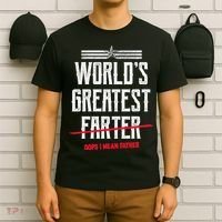 World's Greatest Farter Oops I Mean Father T-Shirt thumb 6