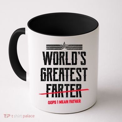 World's Greatest Farter Oops I Mean Father Coffee Mug