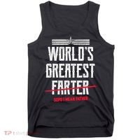 World's Greatest Farter Oops I Mean Father Tank Top thumb 0