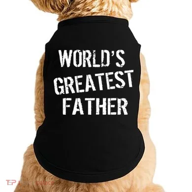 World's Greatest father Doggie Tank