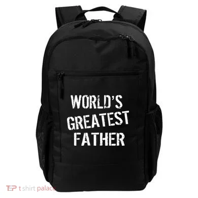 World's Greatest father Backpack