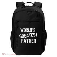 World's Greatest father Backpack thumb 0