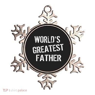 World's Greatest father Ornament