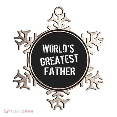 World's Greatest father Ornament