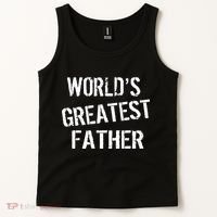 World's Greatest father Tank Top thumb 2