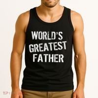 World's Greatest father Tank Top thumb 3