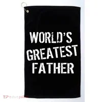 World's Greatest father Golf Towel thumb 0