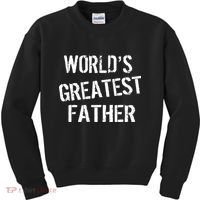 World's Greatest father Kids Sweatshirt thumb 0