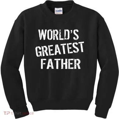 World's Greatest father Kids Sweatshirt