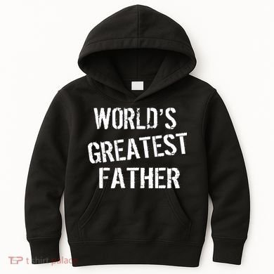 World's Greatest father Kids Hoodie