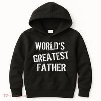 World's Greatest father Kids Hoodie thumb 0