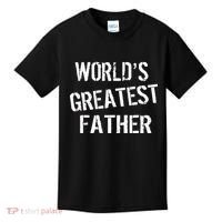 World's Greatest father Kids T-Shirt thumb 0