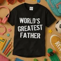 World's Greatest father Kids T-Shirt thumb 3
