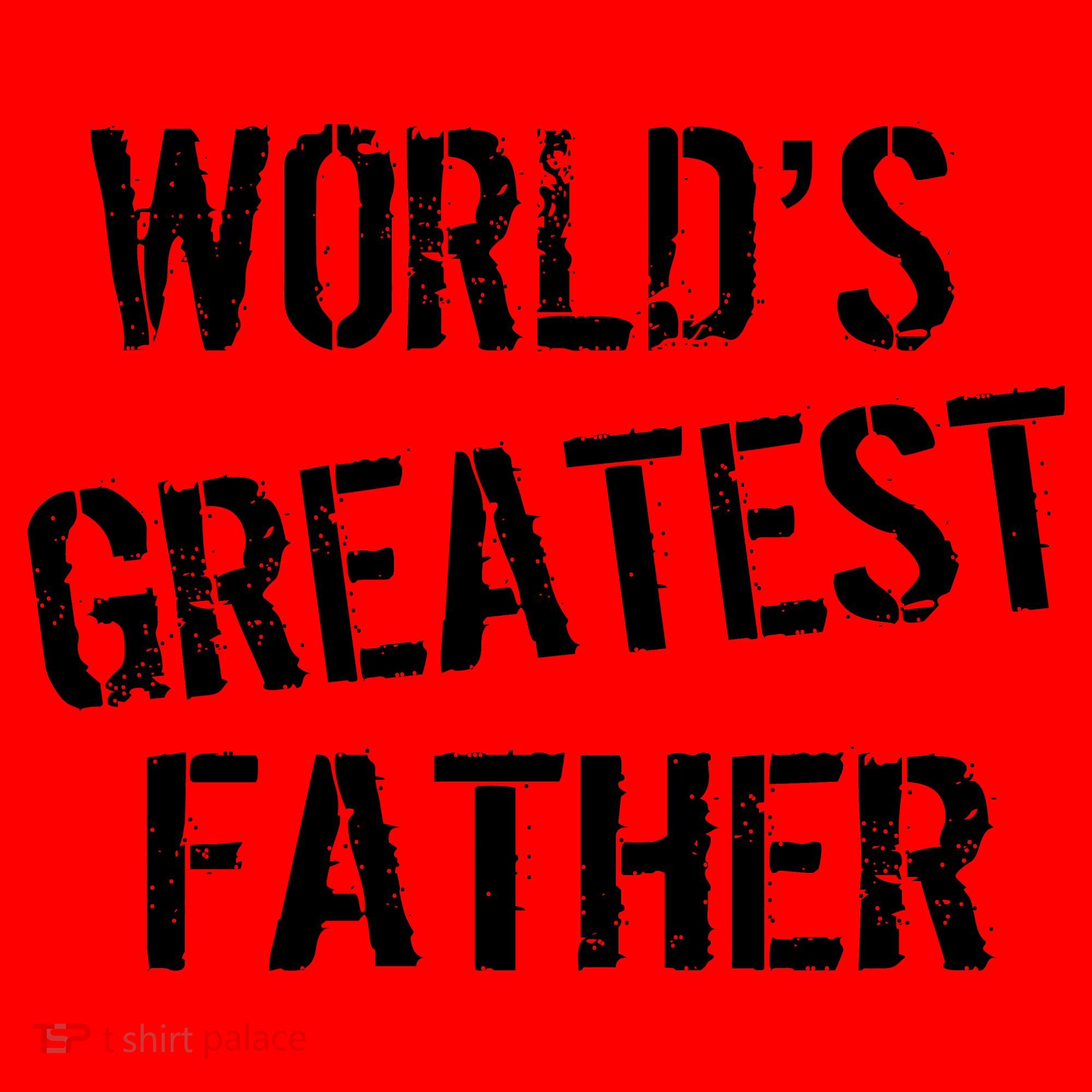 World's Greatest father Santa Hat