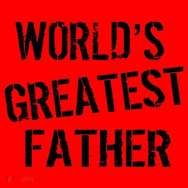 World's Greatest father Santa Hat