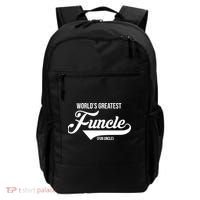 World's Greatest Funcle Fun Uncle Backpack thumb 0